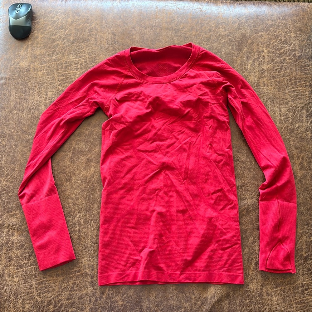 Red Lulu shirt